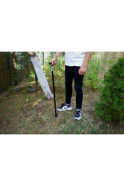 Genel Markalar Siyah Katlanabilir Uzun Süre Kullanışlı Baston P512