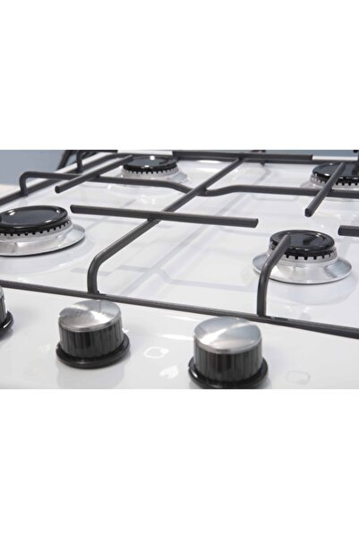 ERATO 4 Dört Gözlü Set Üstü Ocak Doğalgazlı Beyaz Setüatü Ocak