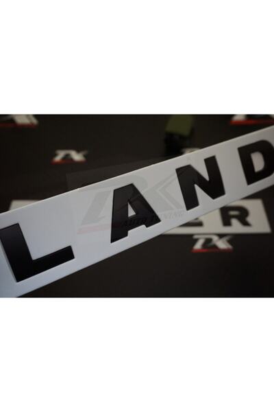 Land Rover Капот і багажник Напис Оригінальний продукт Piano Black