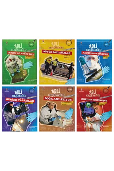 Tübitak Yayınları Tübitak Adli Araştırmalar Serisi 6 Kitap (12+ Yaş))