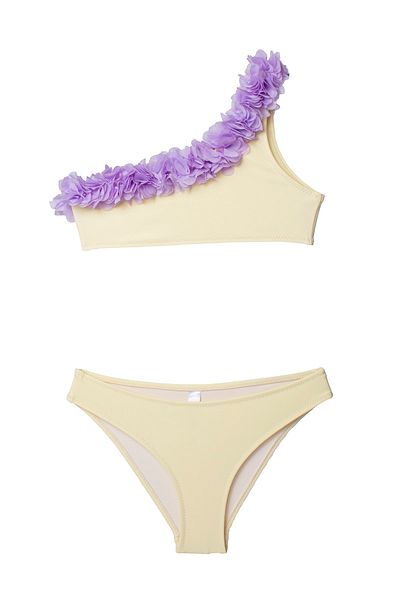 SHELLSEA Girl's Rose Single Shoulder Bikini