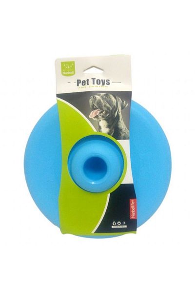 Nunbell Plastic Frizbi For Dogs Blue 22 cm