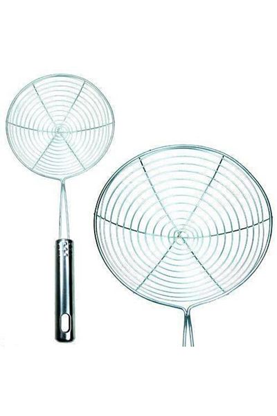 5DM 35 Cm Stainless Steel Wire Colander and Frying Strainer