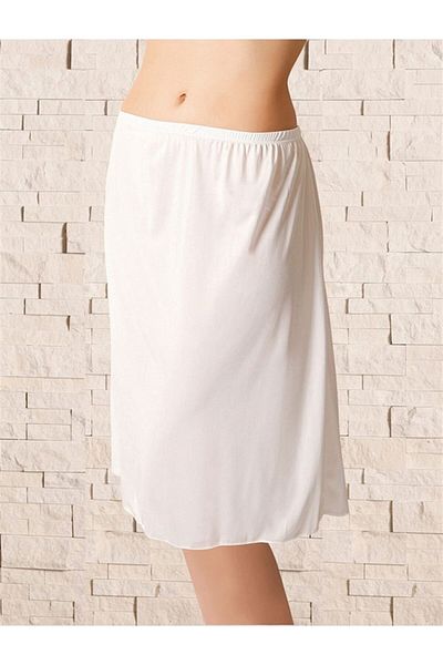 Anıl Women's Beige Knee Length Long Underskirt Anıl 616