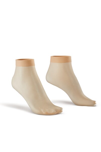 Bonny Silver Odor-Free Socket Thin Nude Silver Socks Pack of 3