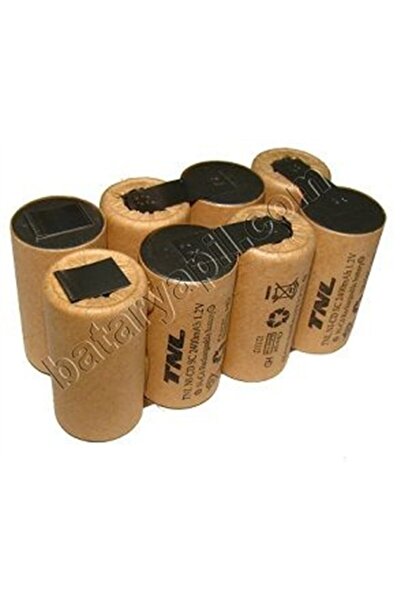 AEG B9.6 Matkap Batarya Için 9.6v 2400mah Pil Grubu