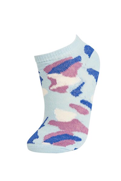 DeFacto Boy's Patterned 3-Piece Booties Socks V7390A621AU