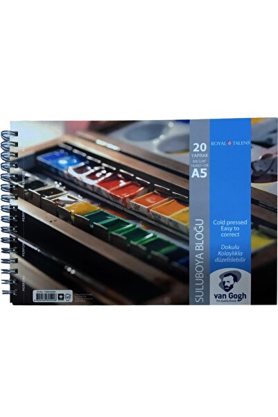 Van Gogh Üçka Watercolor Block 300 Gr A5 20Yp Spr