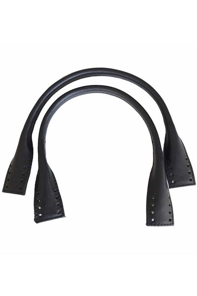 angel çanta aksesuar Real Leather Short Pelican Model Bag Handle Black Color