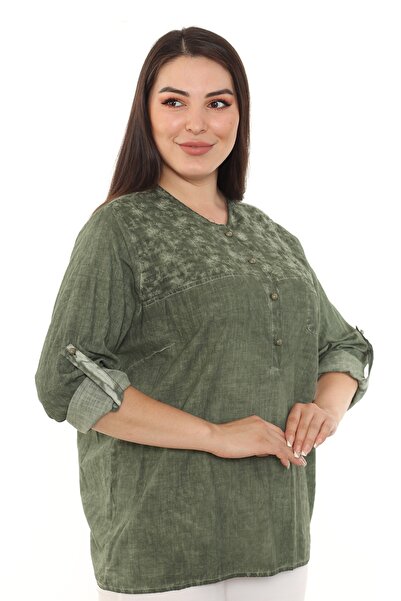 İDEAL Collection Y-109 Large Size Authentic Blouse
