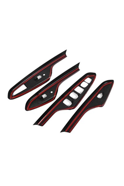 OLED GARAJ غطاء مسند ذراع للباب باللون الأسود متوافق مع Hyundai Kona