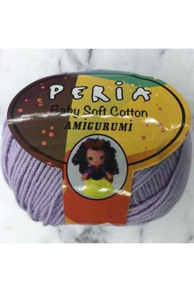 Peria Βρεφικό Βαμβακερό Σχοινί Πλεξίματος Amigurumi 39 Λιλά
