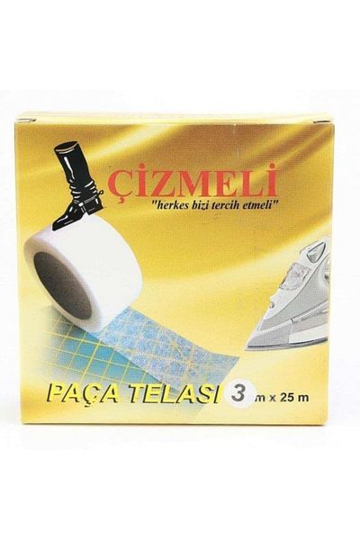 orhanucuzluk Ενδιάμεσο σιδερώματος διπλής όψης (3 cm) 25 μέτρα