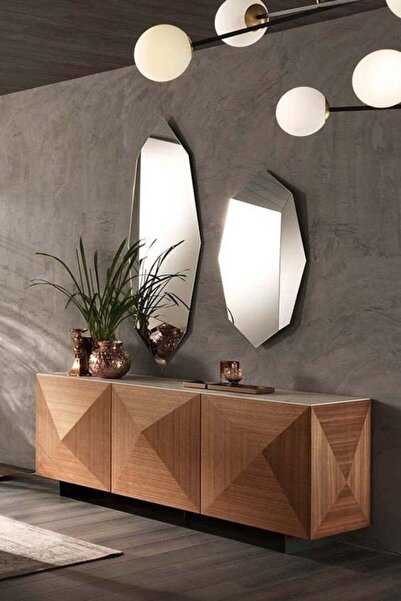 FNC CONCEPT Dekoratif Duvar Aynası Seti 45x80 Ve 45x120