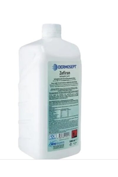 megev medikal Zefiran Antiseptik Genel Temizlik Için Çözelti 1000 ml Aqua
