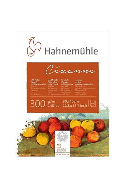 Hahnemühle Cezanne Sulu Boya Blok Hot Pressed 300g 10 Yaprak 30x40cm