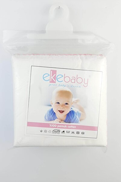 Ekebaby Kız Bebek 10 Lu Ağız Mendili 28x28 Cm