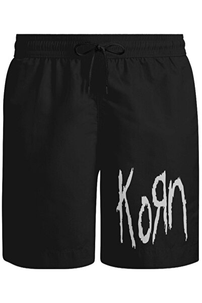HobyUsa Pantaloni scurți Korn negri