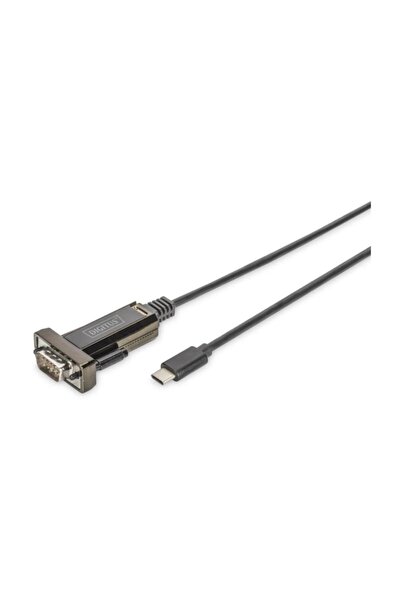 Assmann Convertor USB tip C 2.0 la serial, Dsub 9 m, lungime cablu 1 m