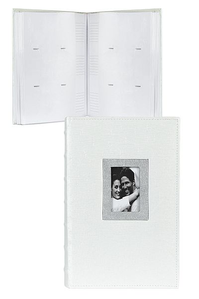 Birlik Fotoğrafçılık 10x15cm White Leather Photo Album