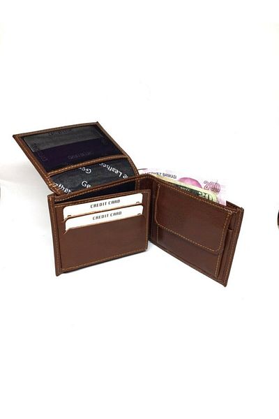 DERKON Genuine Leather Useful Men's Wallet