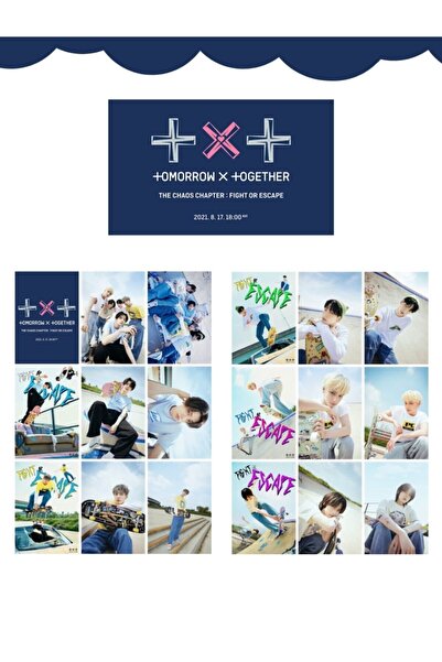 TXT '' The Chaos Chapter: Fıght Or Escape '' Fotokart Seti