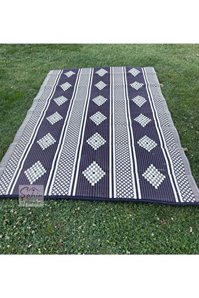 Şahinhome Plastik Hasır Savan Piknik Kilimi Cami Hasırı 180x270 Kahverengi