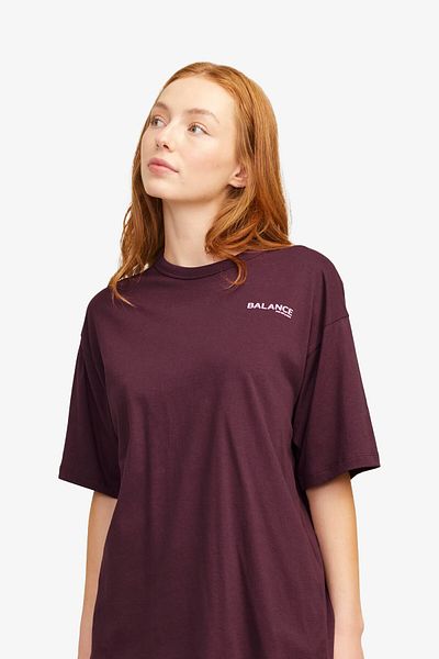 JJXX Tricou roșu Claret Jxcarol pentru femei 12259864 -Sassafras