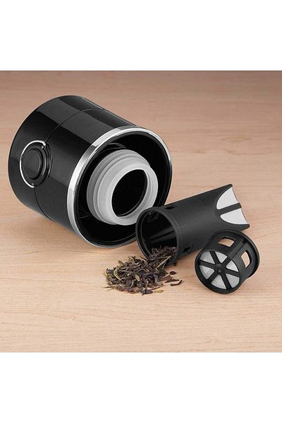 Thermos Ns-403Bk 470 ml Thermos Mug with Brewing Apparatus