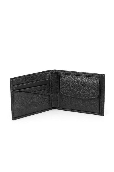 Daniel Klein Dkl0789-1 Men's Black Wallet & Card Holder Made of Real Leather