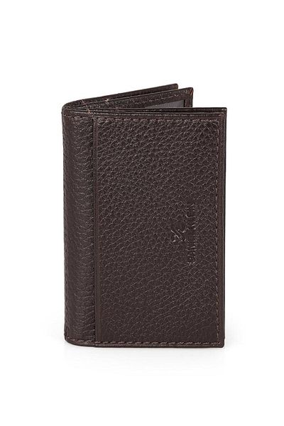 Daniel Klein Dkl1169-3 Men's Brown Wallet & Card Holder Made of Real Leather