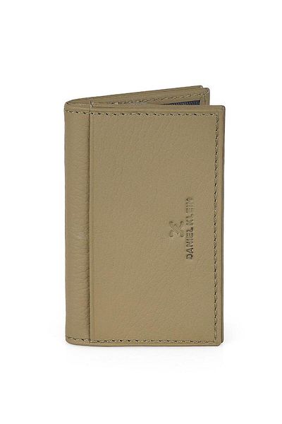 Daniel Klein Dkl1169-4 Men's Green Wallet & Card Holder Made of Real Leather