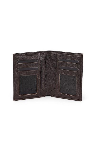 Daniel Klein Dkl1344-3 Men's Brown Wallet & Card Holder Made of Real Leather