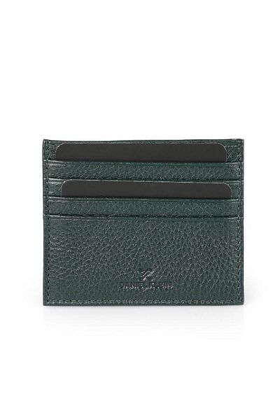 Daniel Klein Dkl1080-5 Men's Green Wallet & Card Holder Made of Real Leather
