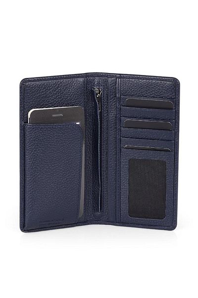 Daniel Klein Dkl3029-2 Large Volume Navy Blue Women's Wallet & Card Holder in Purse Form