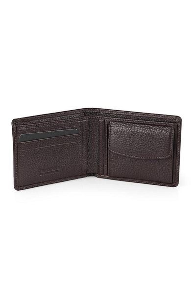 Daniel Klein Dkl1320-3 Men's Brown Wallet & Card Holder Made of Real Leather