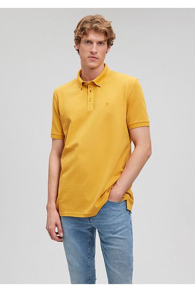 Mavi Κίτρινο μπλουζάκι πόλο - Slim Fit, Slim Fit063247-30719