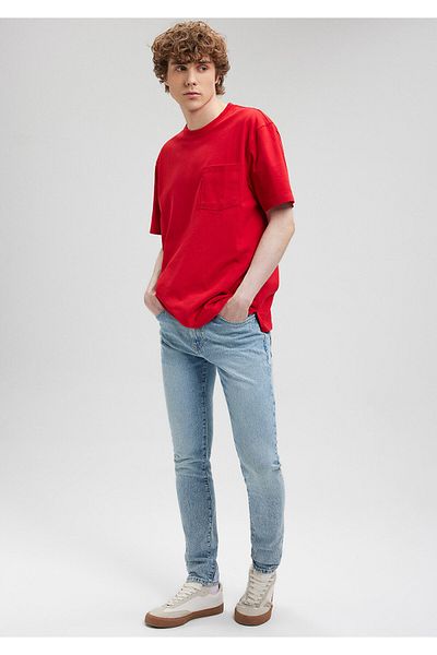 Mavi Red T-Shirt - Pocket Detailed, Loose Fit066248-70471