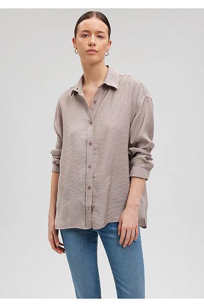 Mavi Cămașă Bej Oversize - Lux Touch1210769-85322