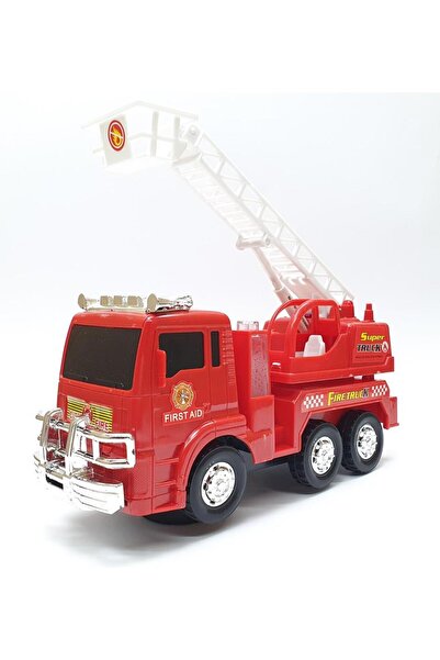 Genel Markalar İtfaiye Aracı Merdivenli Pilli Işıklı Sesli Çarp Dön - 175B-2 ...