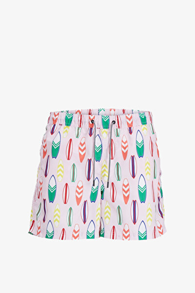 Jack & Jones Jpstfiji Erkek Pembe Deniz Şortu 12253230-tendertouch