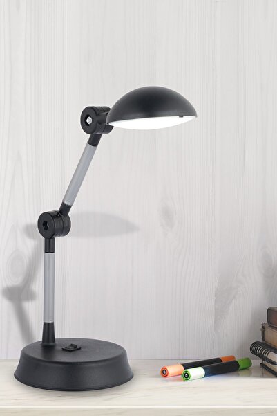 NisaLuce Ledlı Masa Lambası Siyah