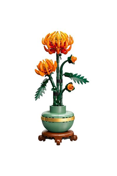 LEGO Ysfx Icons Chrysanthemum Decorative Flower Making Set 10368 Life Sell 721051
