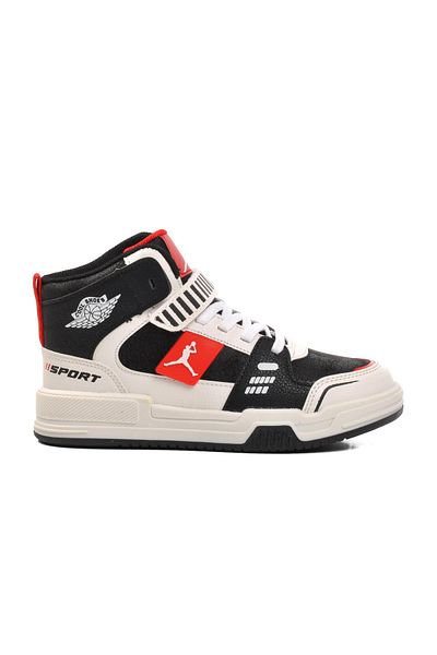 AYAKMOD Adidași King-F pentru copii - negru și roșu