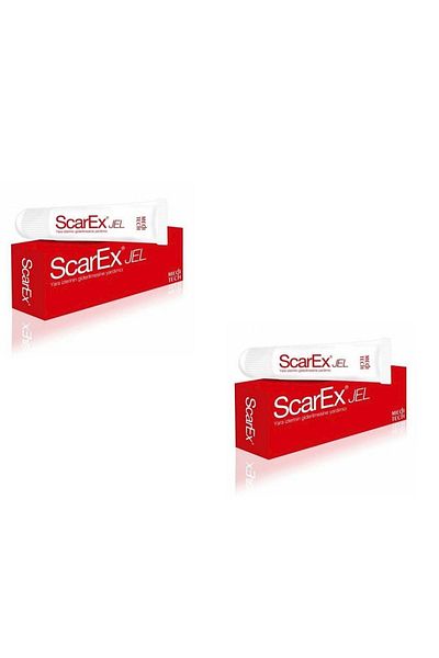 Scarex كريم جل للعناية بالندبات - 15 جم (2 قطعة)