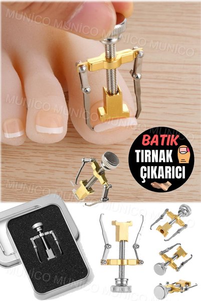Munico Tampon Batan Tırnak Tırnak Aleti Batık Tırnak Çıkarıcı Aparat