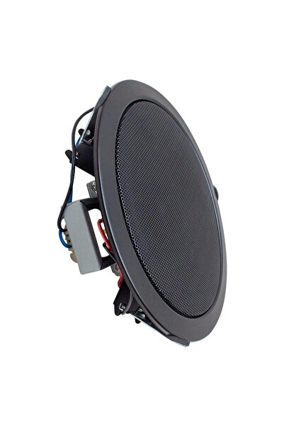 MagicVoice 13cm Alçıpan Tavan Hoparlör Siyah Hat Trafolu