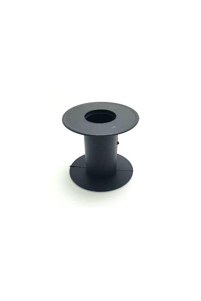 electroon 57x62mm Black Plastic Roller - 10pcs