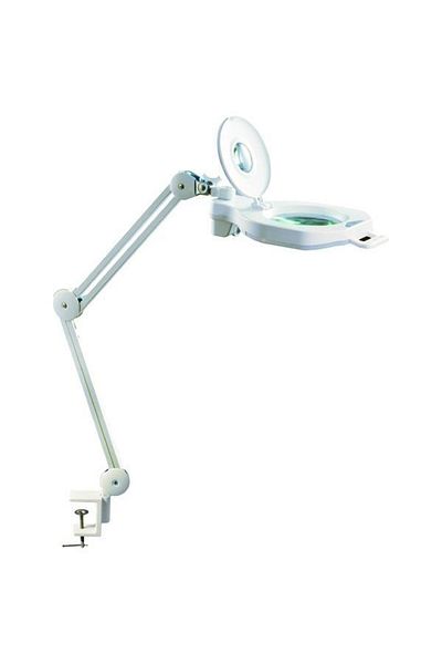 Class Mg-2815 مكبر سطح المكتب مع 81 مصباح LED 5x 20x مفتاح لمس
