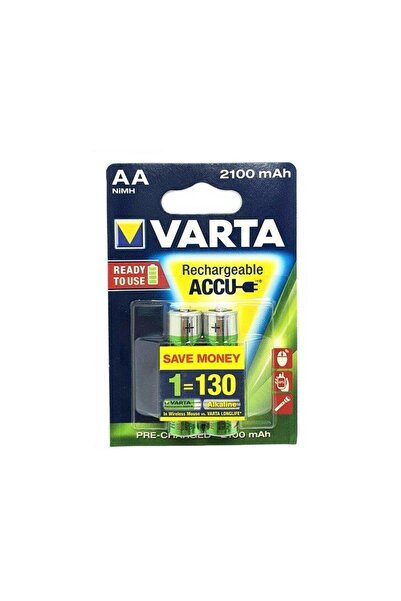 Varta 2100ma Nimh Şarjlı Kalem Pil Aa